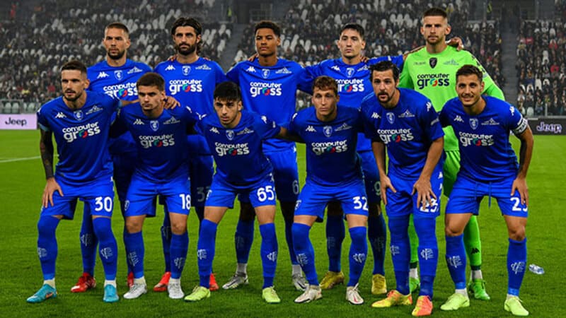 Đội bóng Empoli hình thành từ hai CLB địa phương